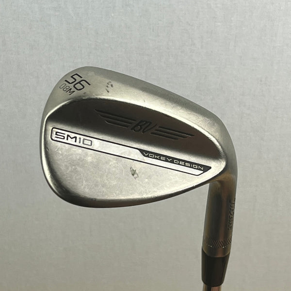 Titleist SM10 Brushed Steel Wedge 56 8M