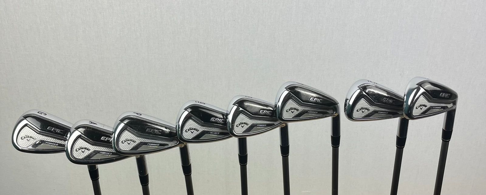 Callaway Epic Forged Iron Set (5-PW, AW, GW, Stiff)