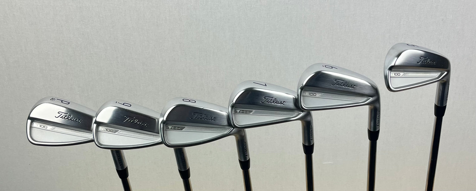 Titleist T100 (2023) Iron Set (5-PW, Stiff)