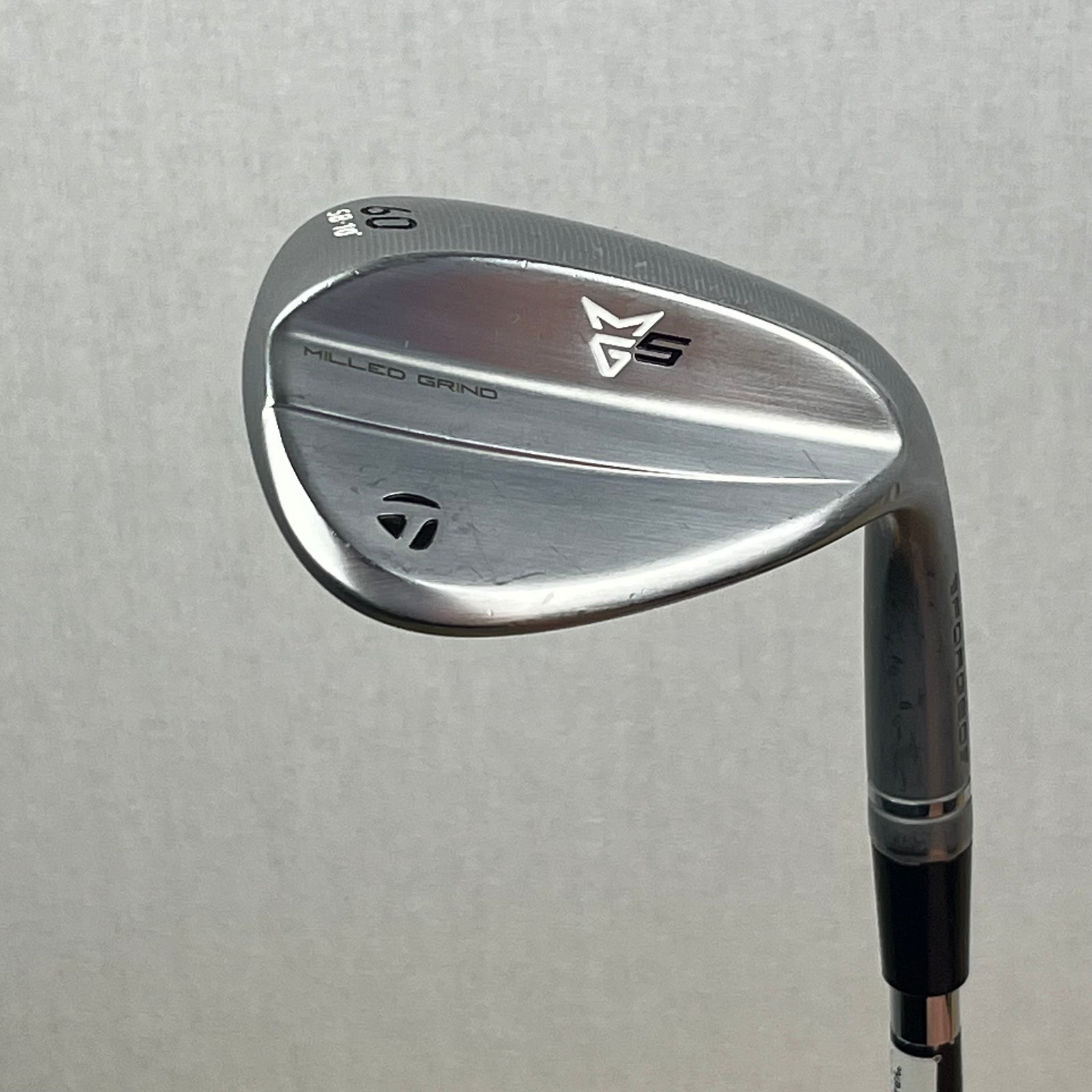 TaylorMade Milled Grind 5 (MG5) Wedge (60°, SB10 bounce, Stiff)