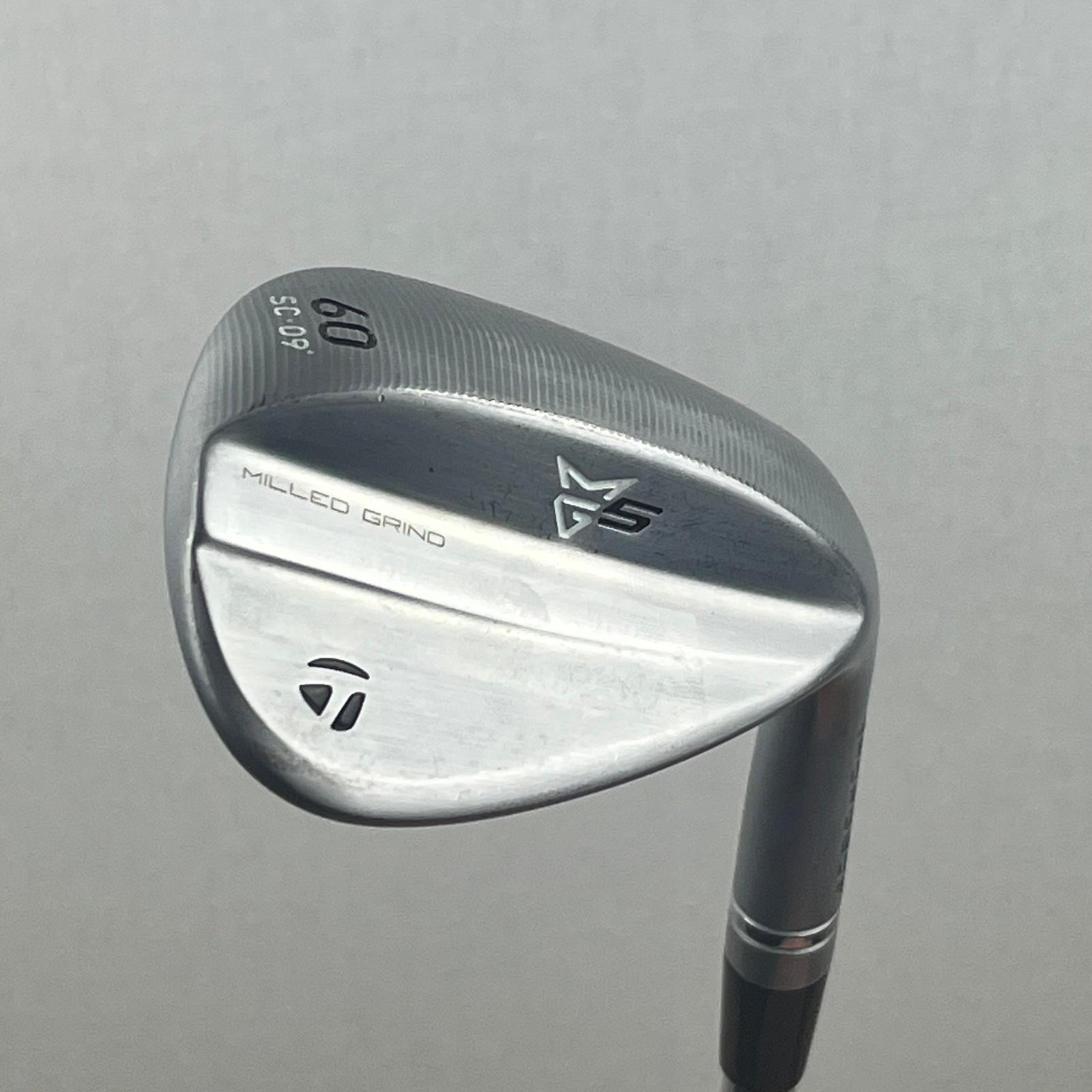 TaylorMade Milled Grind 5 Wedge (60°, SC 09 bounce, Extra Stiff)