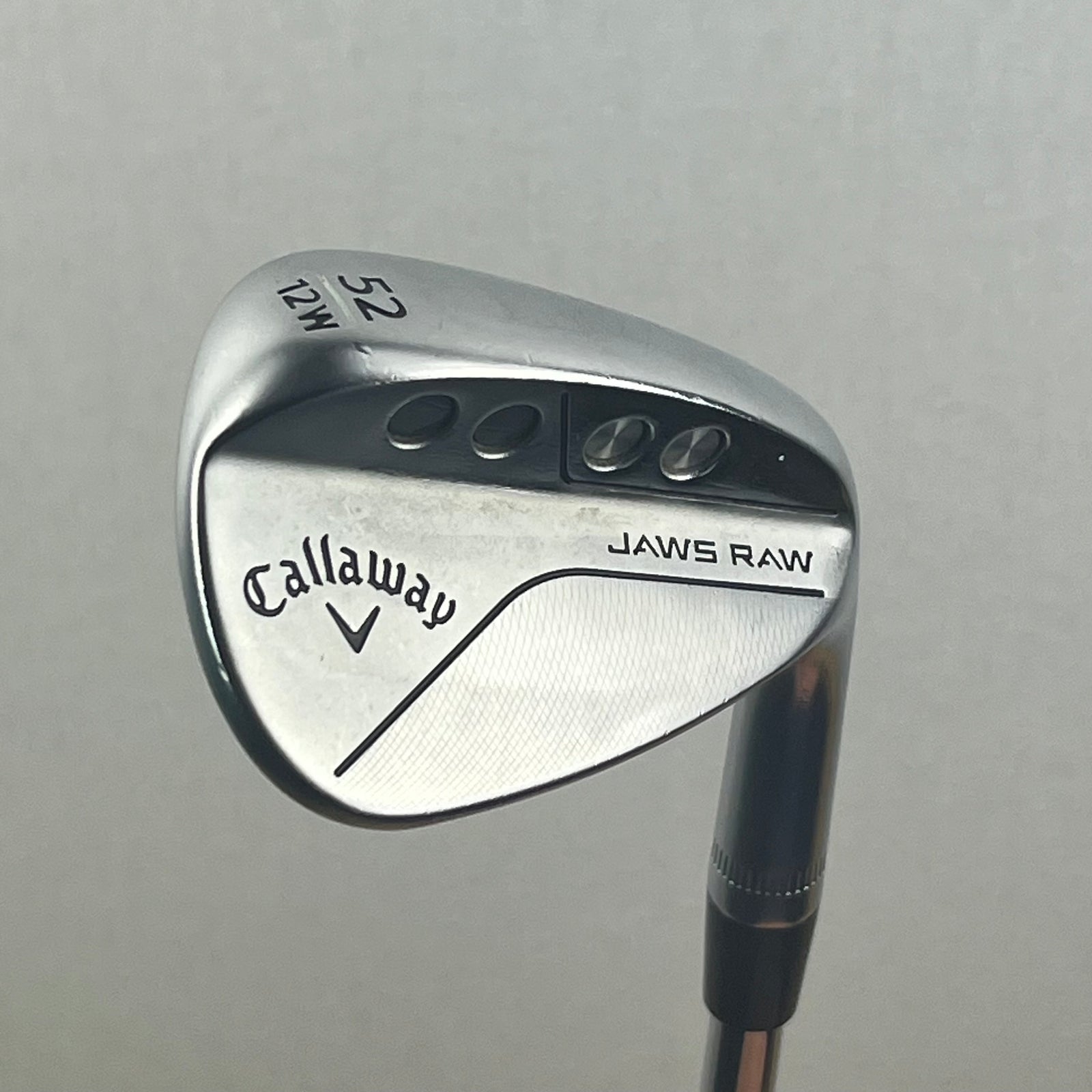 Callaway Jaws Raw Wedge (52°, 12 bounce, Stiff)
